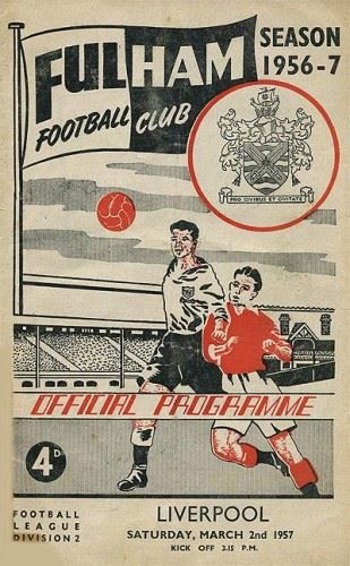 Match programme